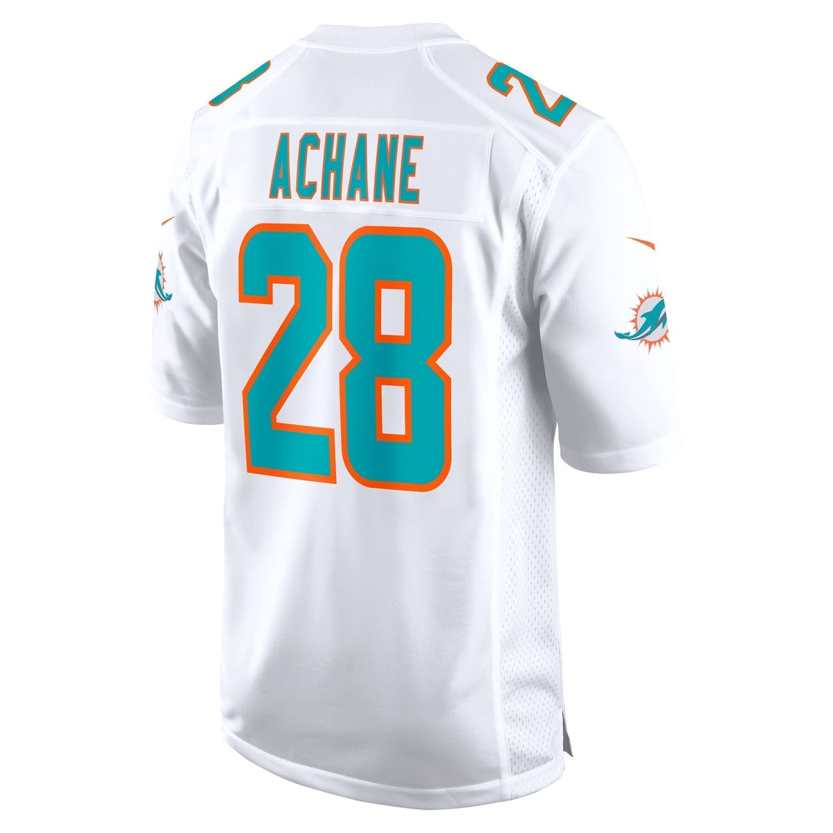 Devon Achane Miami Dolphins    Game Jersey - White