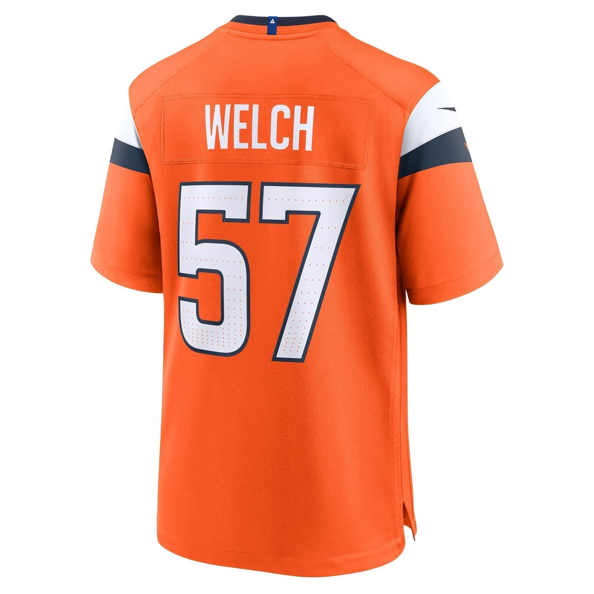 Kristian Welch Denver Broncos  Team Game Jersey -  Orange