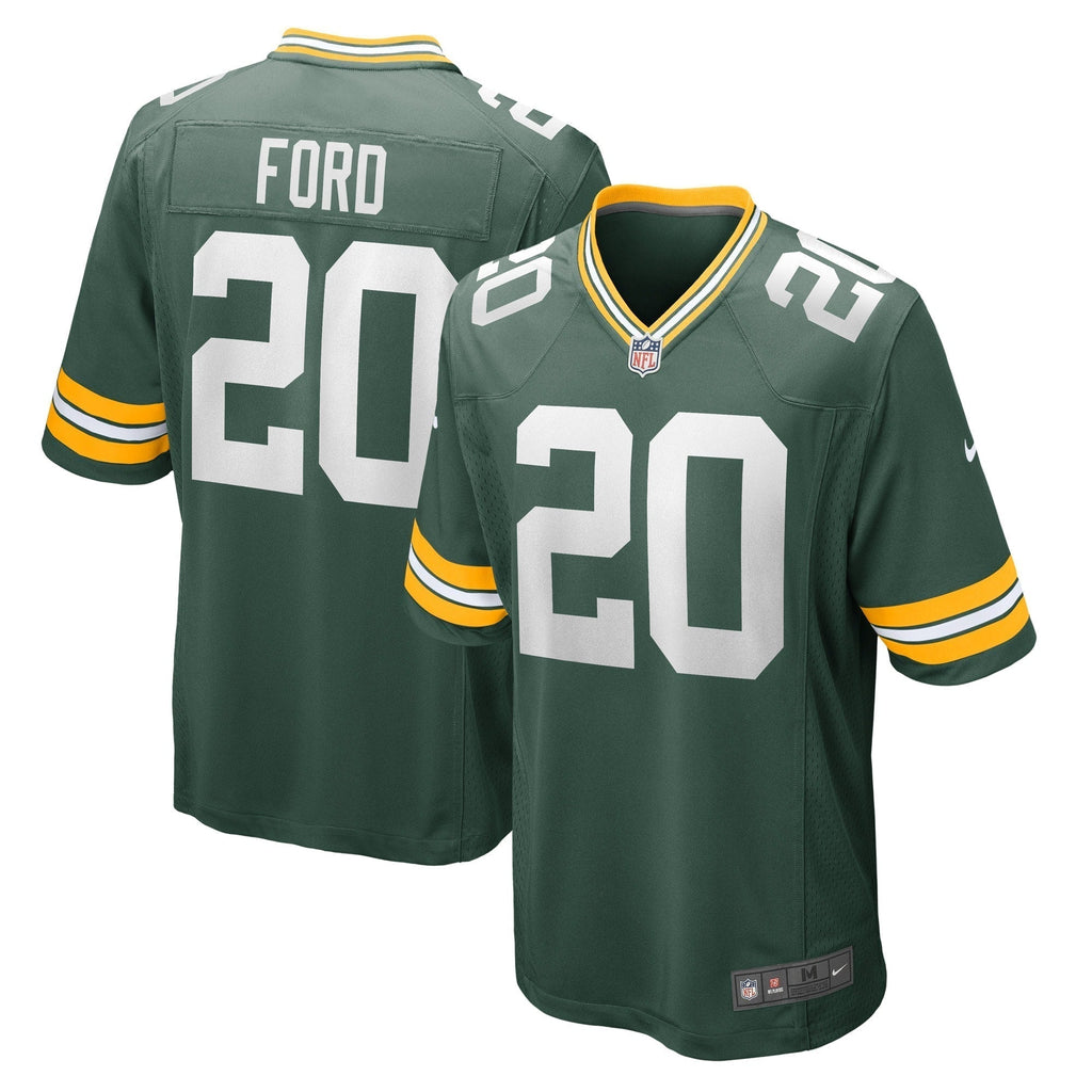 Rudy Ford Green Bay Packers  Game   Jersey - Green