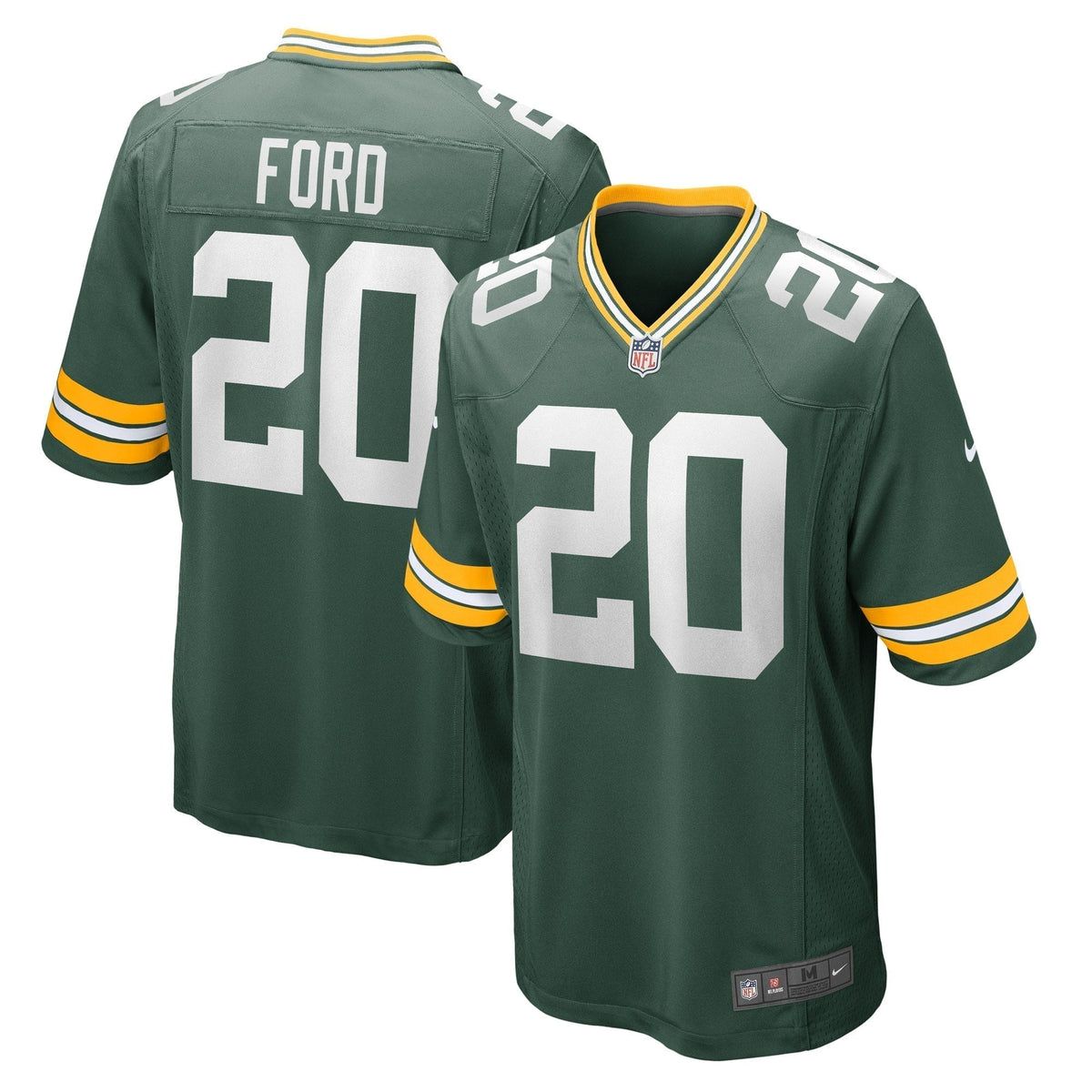 Rudy Ford Green Bay Packers  Game   Jersey - Green