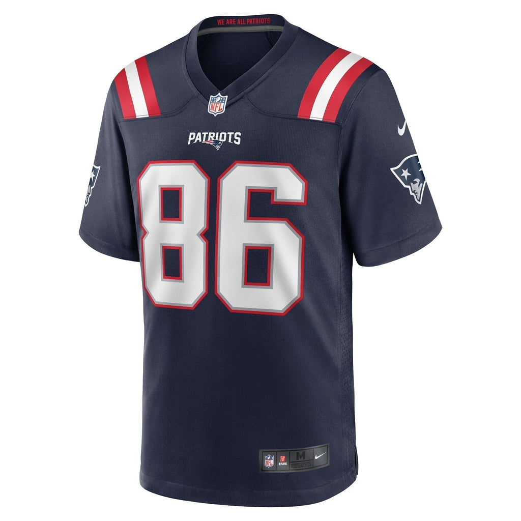 Lynn Bowden Jr. New England Patriots  Home Game   Jersey - Navy