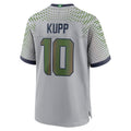 S.Seahawks #10 Cooper Kupp Wolf Gray 2025 Rivalries Collection Game Jersey