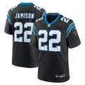 D'Shawn Jamison Carolina Panthers  Team Game Jersey -  Black