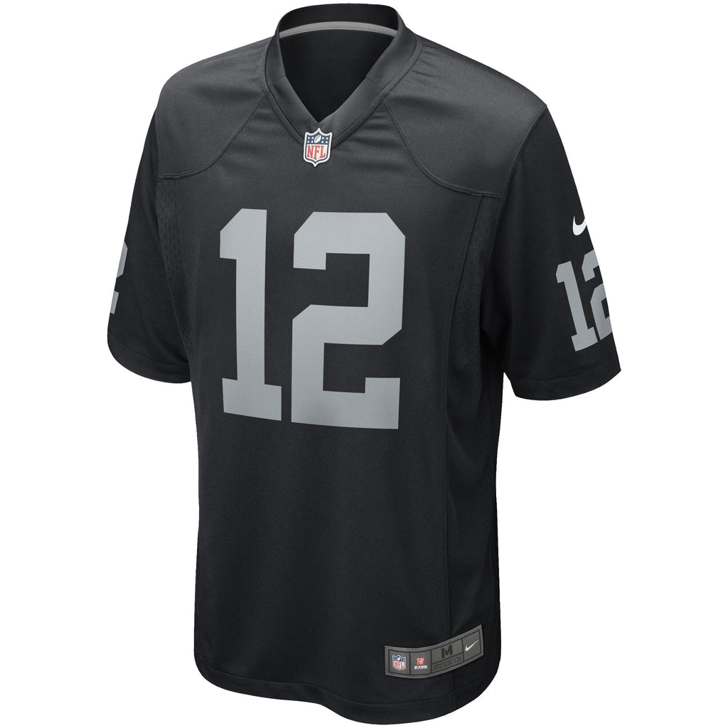 Ken Stabler Las Vegas Raiders  Game Retired   Jersey - Black