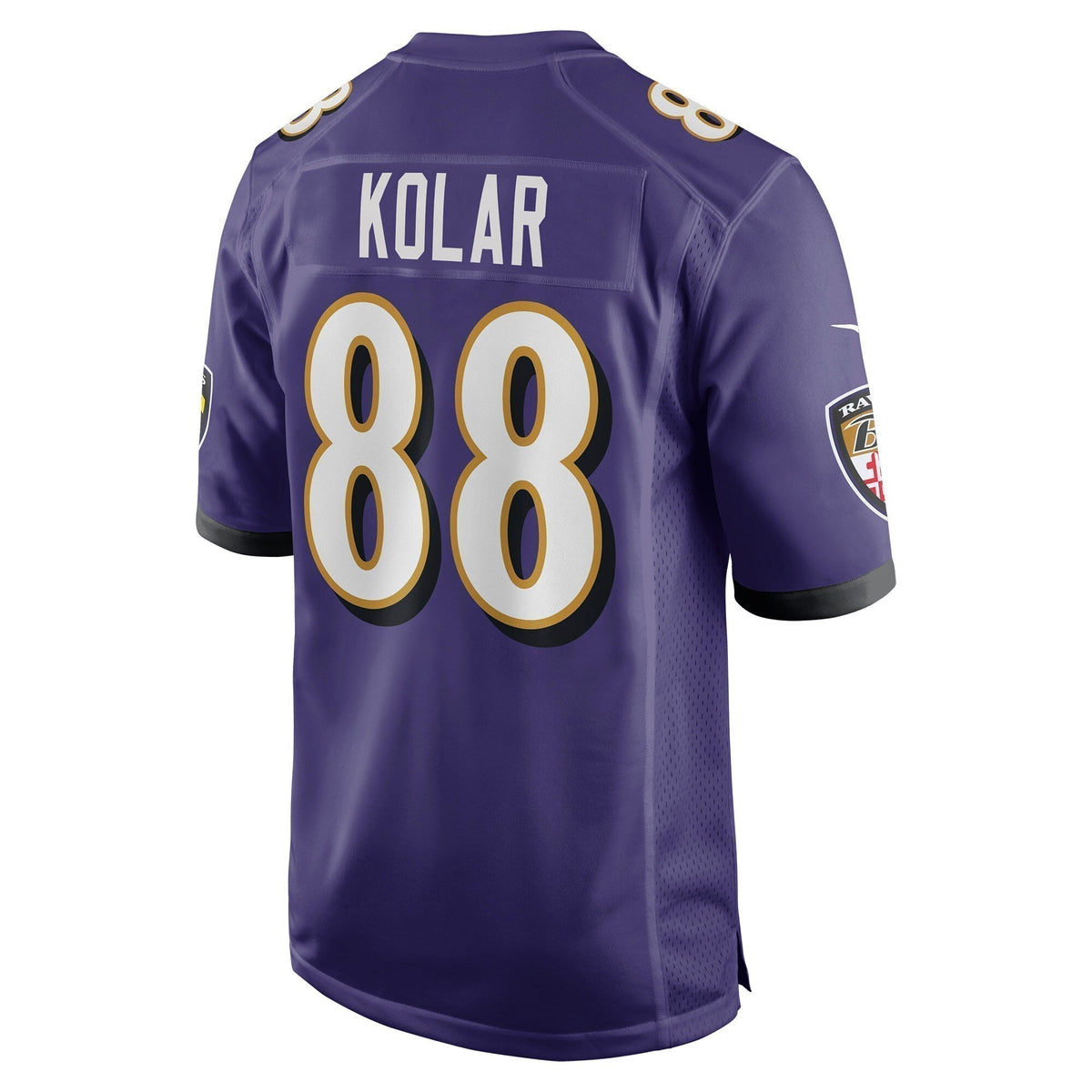 Charlie Kolar Baltimore Ravens    Game Jersey - Purple