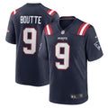 Kayshon Boutte New England Patriots   Game Jersey -  Navy
