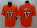 Men's Miami Dolphins Ryan Tannehill Orange Game Jersey