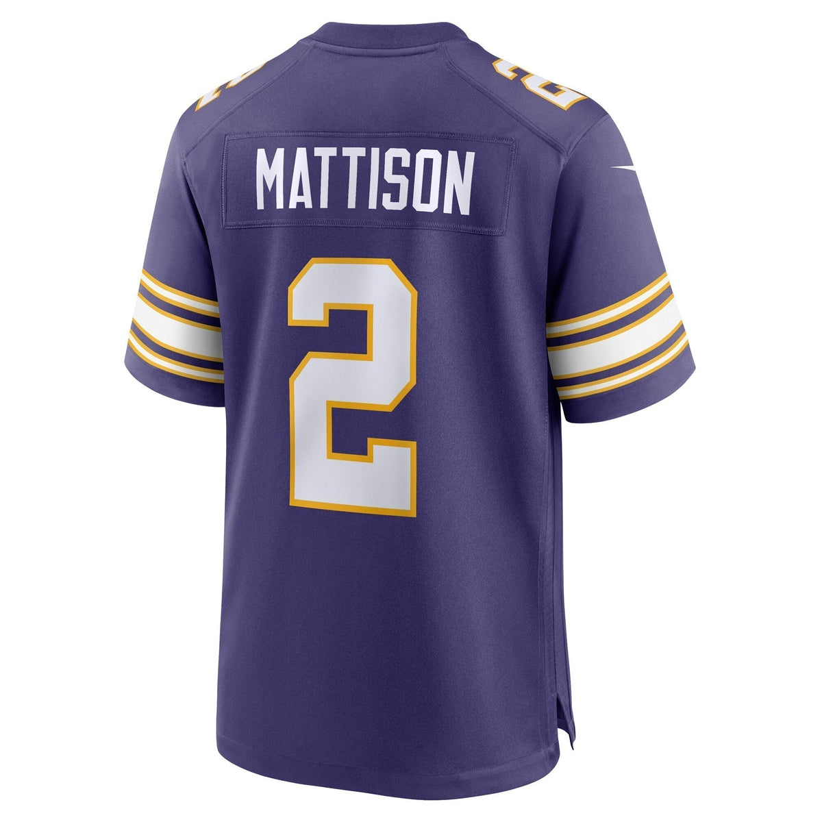 Alexander Mattison Minnesota Vikings  Classic   Game Jersey - Purple