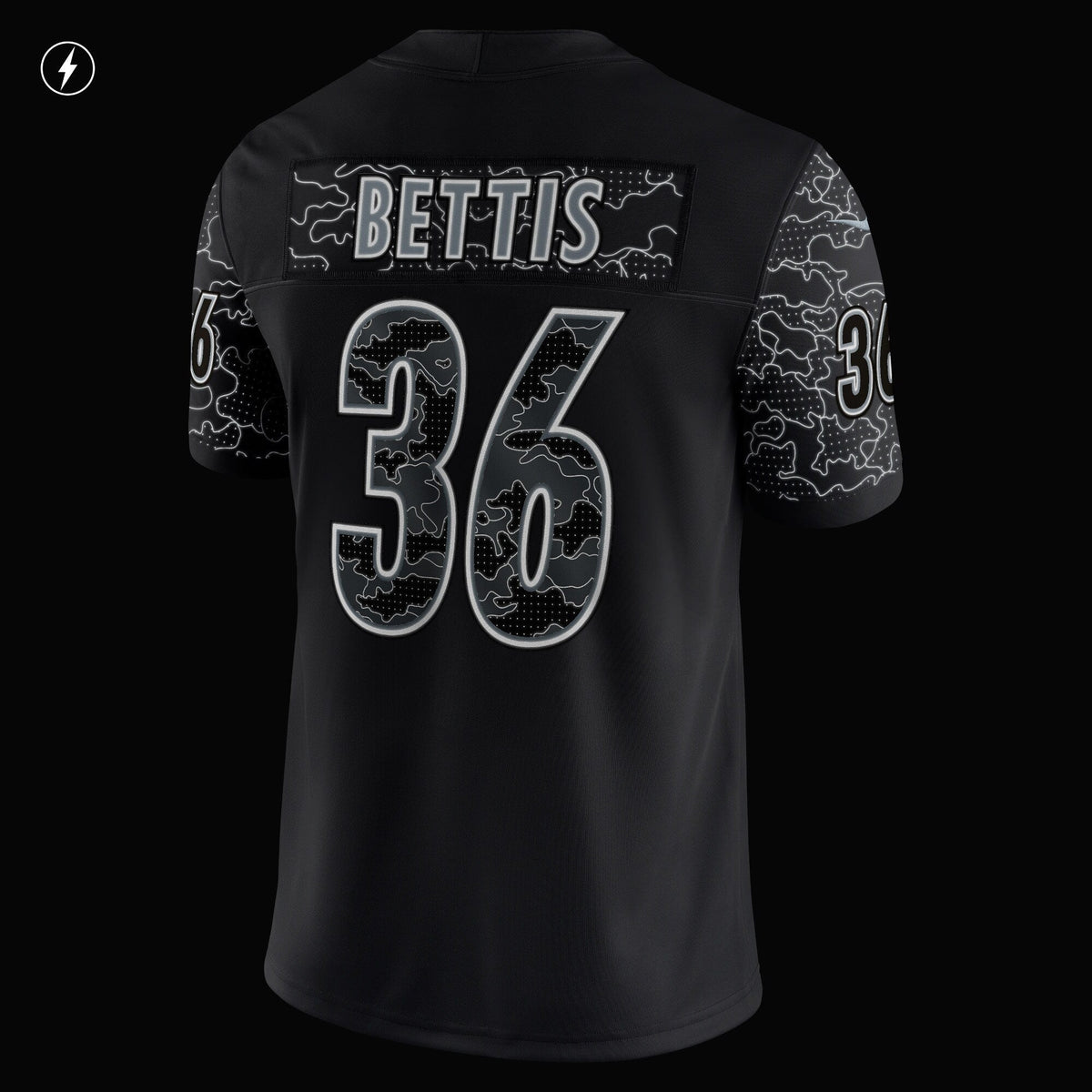 Jerome Bettis Pittsburgh Steelers  Retired   RFLCTV Limited Jersey - Black