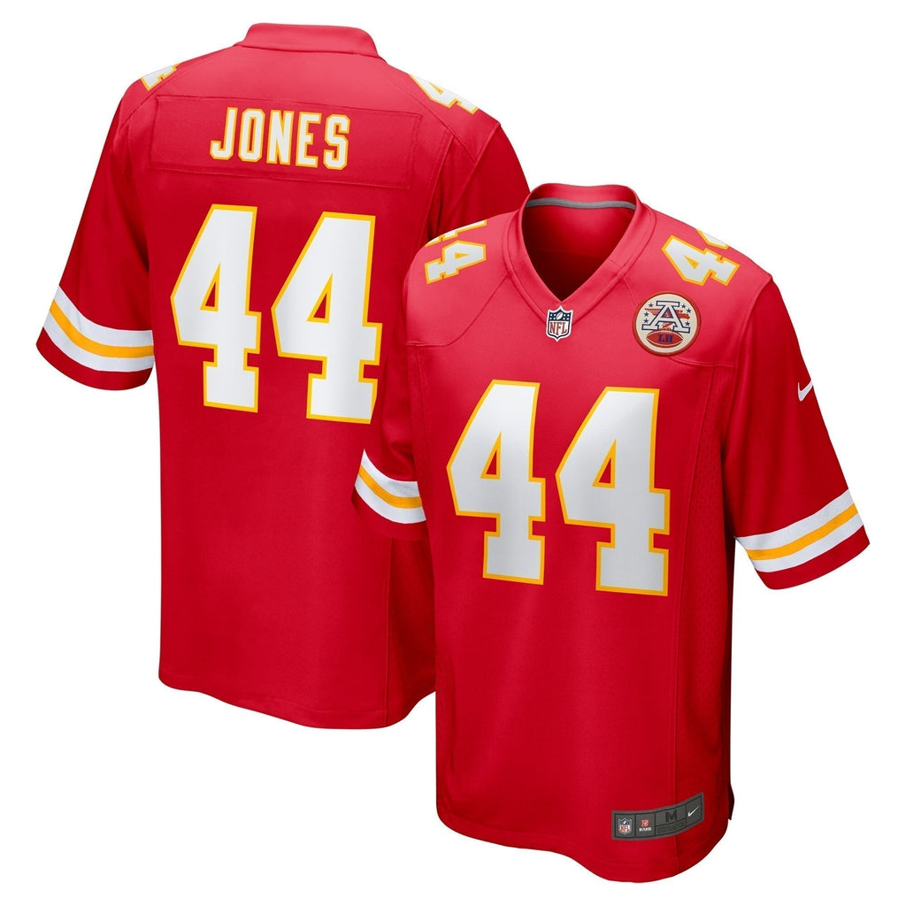 Cam Jones Kansas City Chiefs   Game Jersey -  Red
