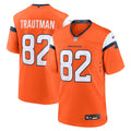 Adam Trautman Denver Broncos  Team Game Jersey -  Orange