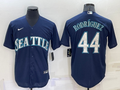 Men's Seattle Mariners Julio Rodriguez Navy Replica Baseball Jersey