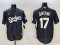 Men's Los Angeles Dodgers Shohei Ohtani Black Alternate Limited Player Jersey1