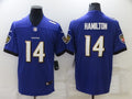 Men's Baltimore Ravens Kyle Hamilton Purple Game Jersey