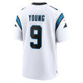 C.Panthers #9 Bryce Young White Game Jersey