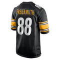P.Steelers #88 Pat Freiermuth Black Game Jersey