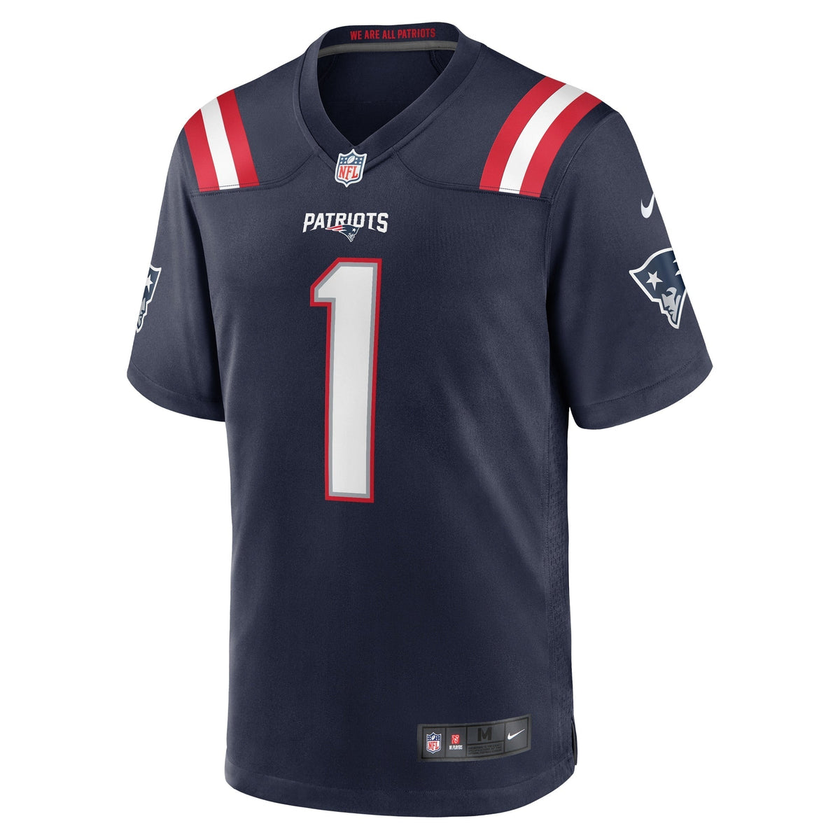 Ja'Lynn Polk New England Patriots  Team Game Jersey -  Navy