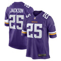 Theo Jackson Minnesota Vikings  Home Game   Jersey - Purple