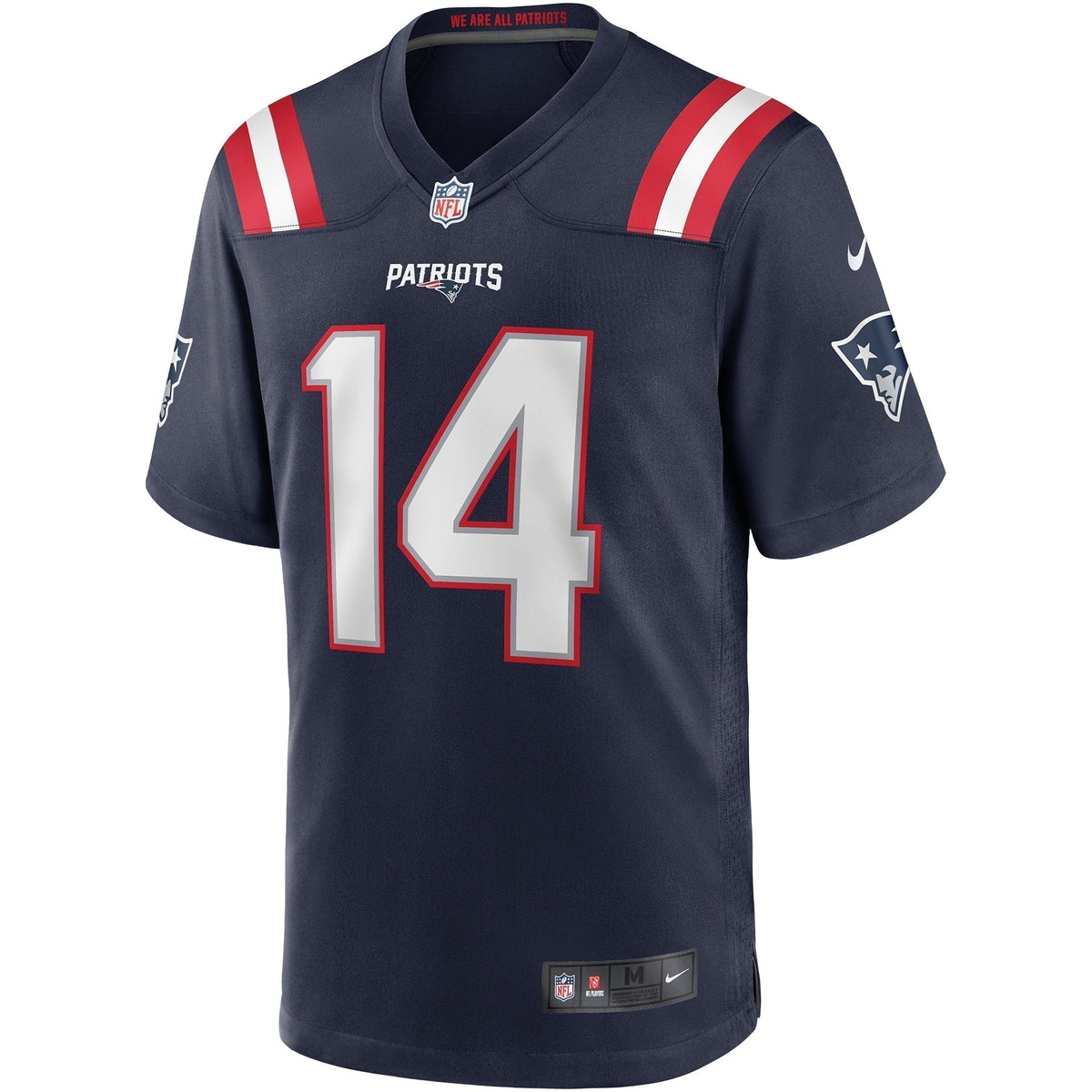 Steve Grogan New England Patriots  Game Retired   Jersey - Navy