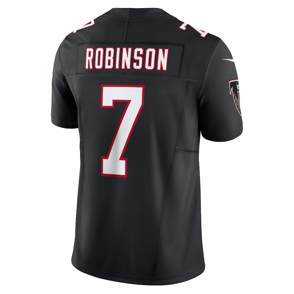 A.Falcons #7 Bijan Robinson Black Alternate Vapor F.U.S.E. Limited Jersey