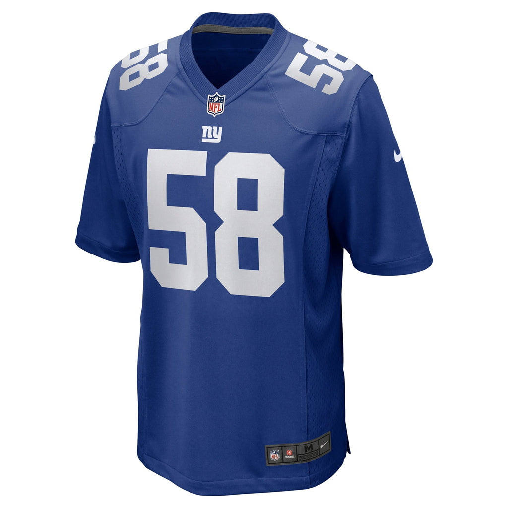 Bobby Okereke New York Giants  Game   Jersey - Royal