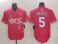 Men's St. Louis Cardinals Albert Pujols Red 2024 City Connect Limited Player Jersey