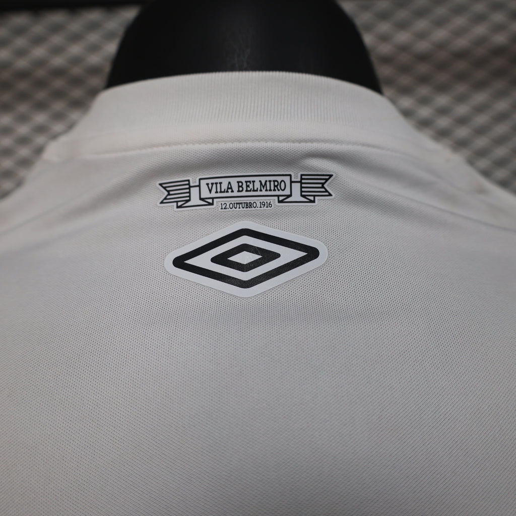 2026 Santos White Advertisement Version Player Jersey