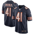 Brian Piccolo Chicago Bears Game Retired   Jersey - Navy