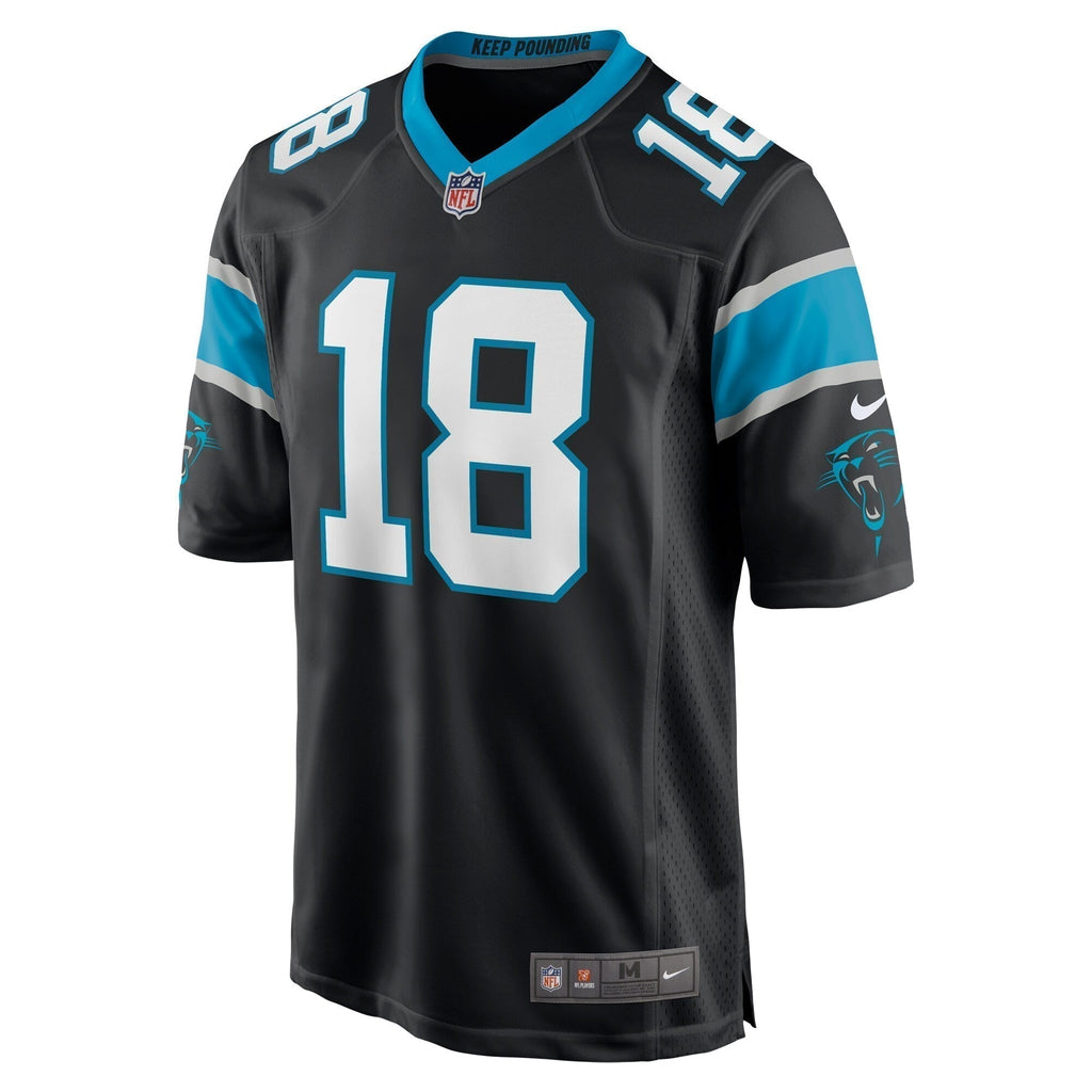 Damiere Byrd Carolina Panthers Game   Jersey - Black