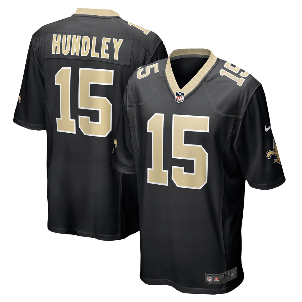 Brett Hundley New Orleans Saints  Game   Jersey - Black