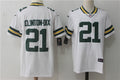 Men's Green Bay Packers Ha Ha Clinton-Dix White Game Jersey
