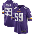 Matt Blair Minnesota Vikings  Game Retired   Jersey - Purple