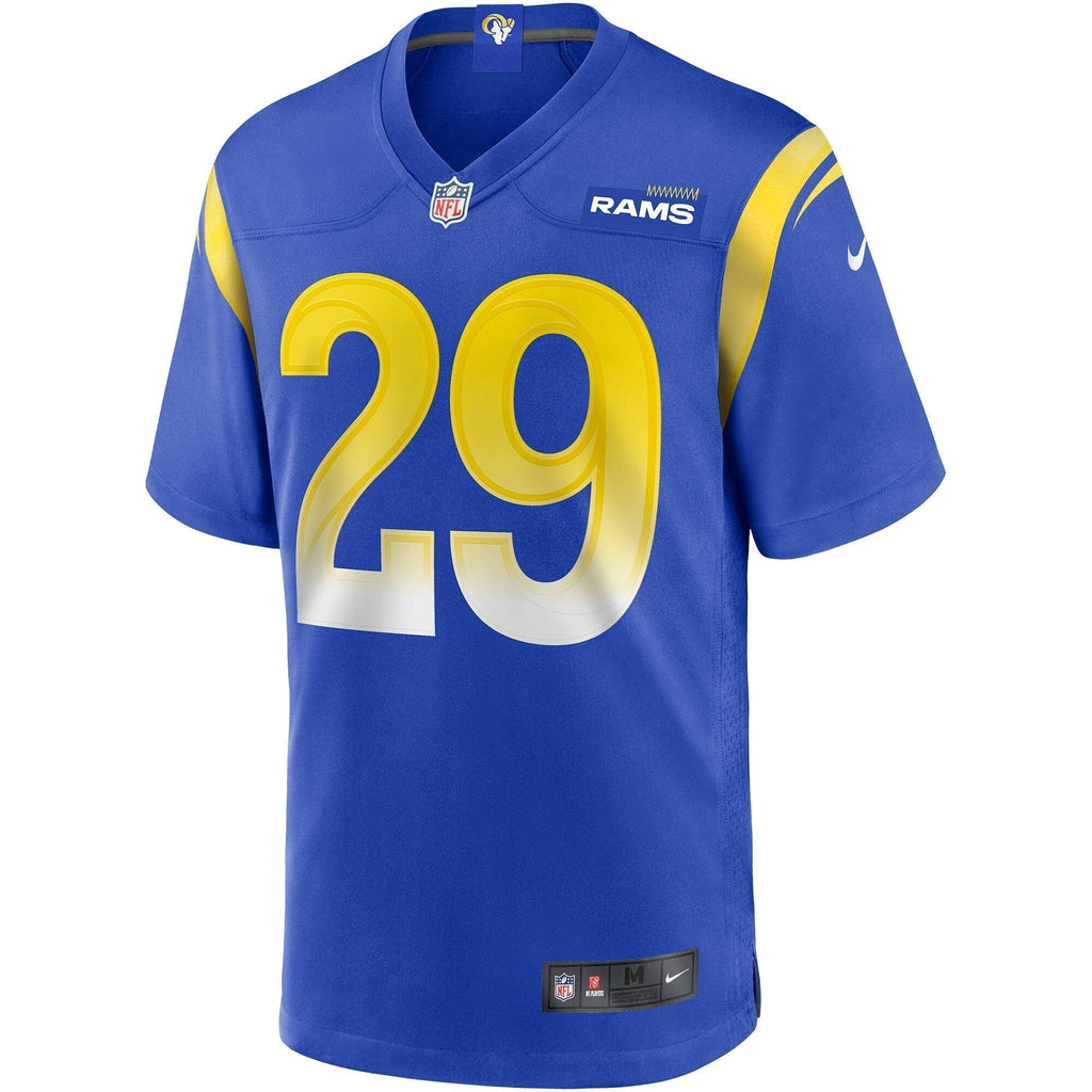 Eric Dickerson Los Angeles Rams  Game Retired   Jersey - Royal