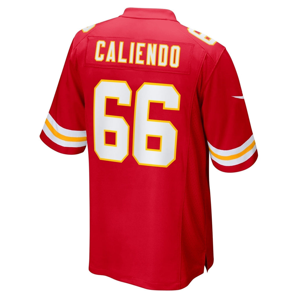 Mike Caliendo Kansas City Chiefs  Game   Jersey - Red