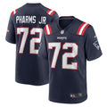 Jeremiah Pharms Jr. New England Patriots  Game   Jersey - Navy