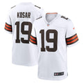 Bernie Kosar Cleveland Browns Retired   Game Jersey - White