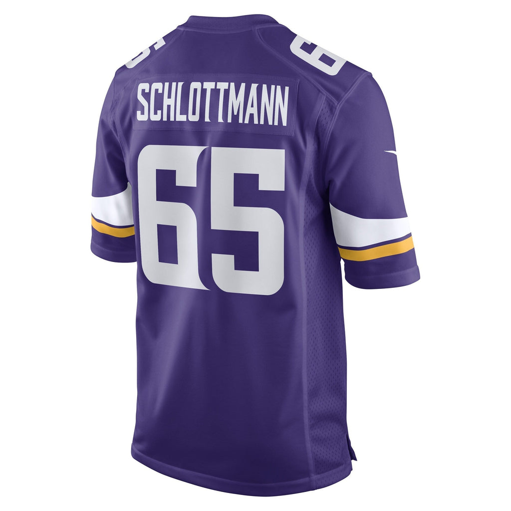 Austin Schlottmann Minnesota Vikings  Game   Jersey - Purple