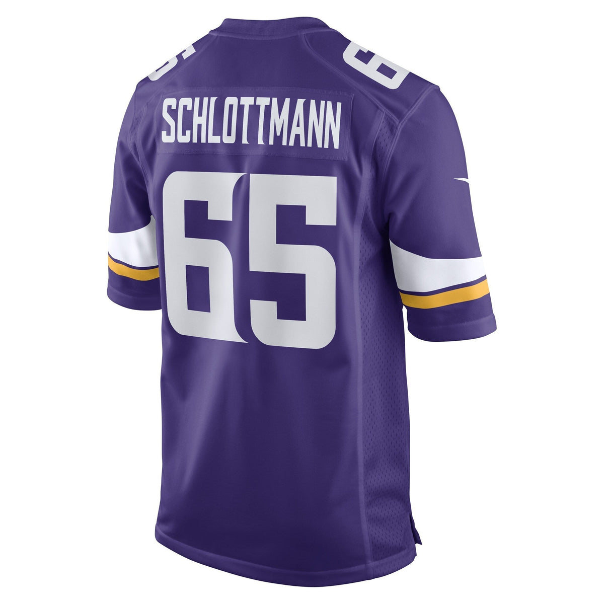 Austin Schlottmann Minnesota Vikings  Game   Jersey - Purple