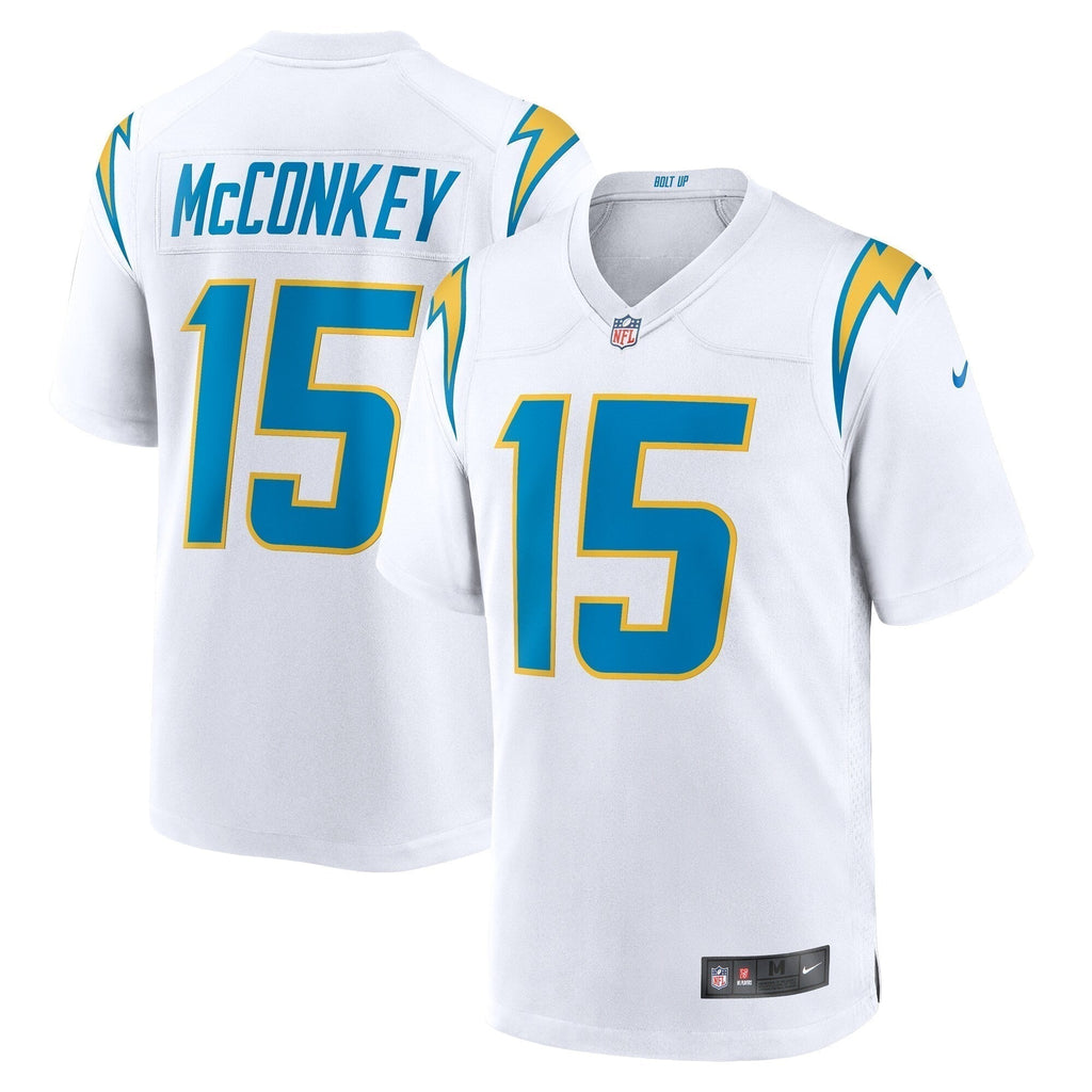 Ladd McConkey Los Angeles Chargers  Game Jersey -  White