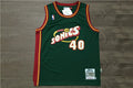 SuperSonics 40# Sean Kemp Green 95-96 Classic Retro Premium Mesh Fan Edition Jersey