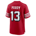 SF.49ers #13 Brock Purdy Scarlet Alternate Game Player Jersey