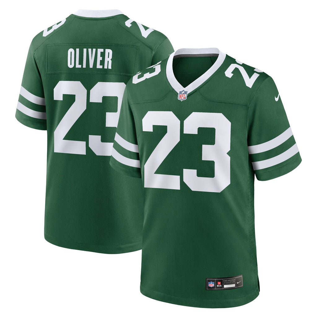Isaiah Oliver New York Jets  Team Game Jersey - Legacy Green