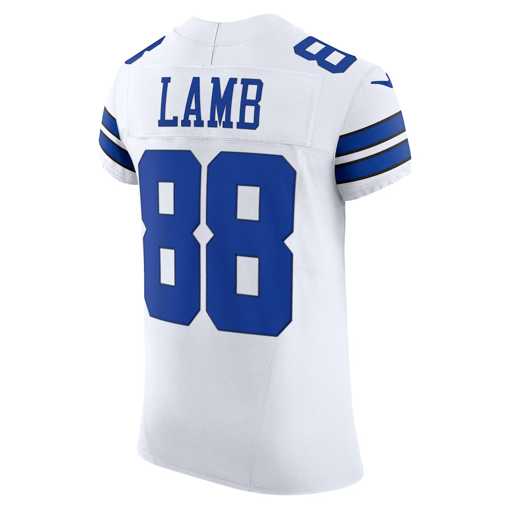 D.Cowboys #88 CeeDee Lamb White Vapor F.U.S.E. Elite Jersey