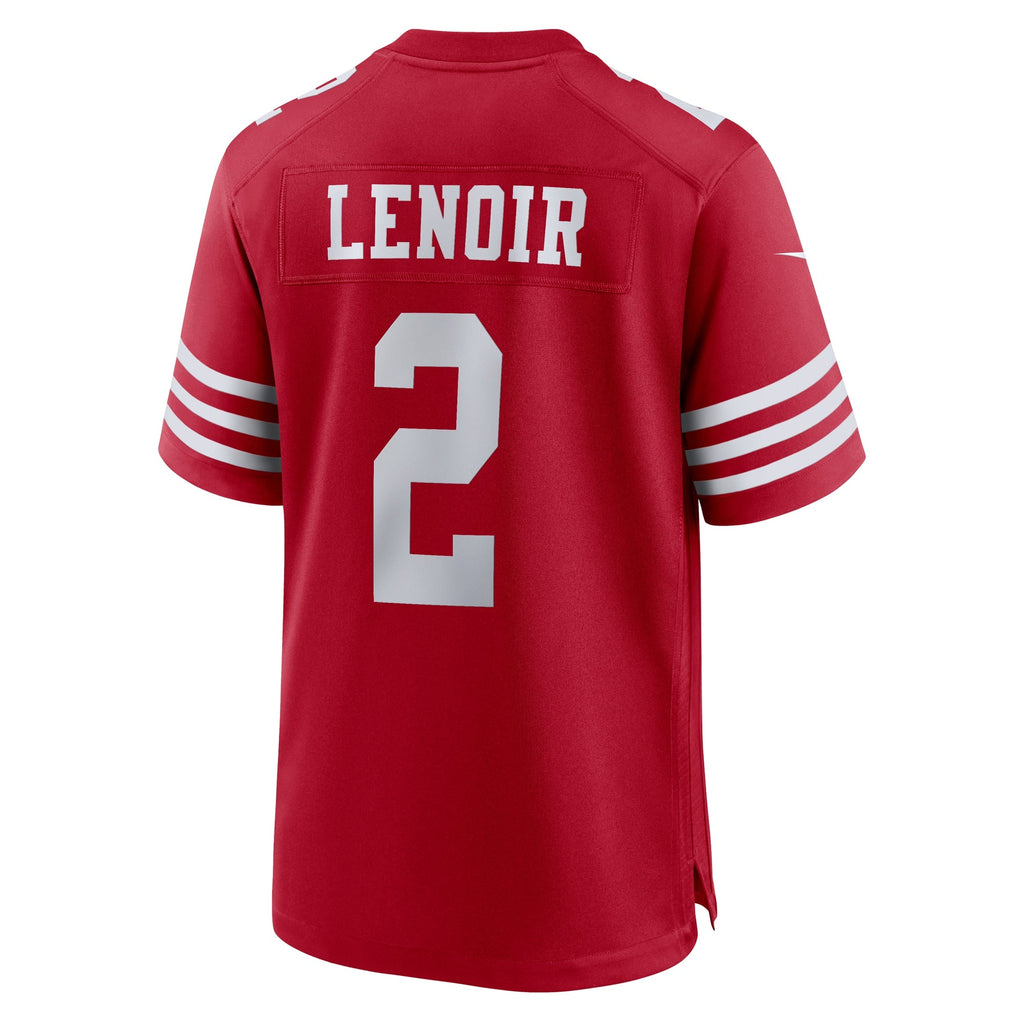 Deommodore Lenoir San Francisco 49ers   Game Jersey -  Scarlet