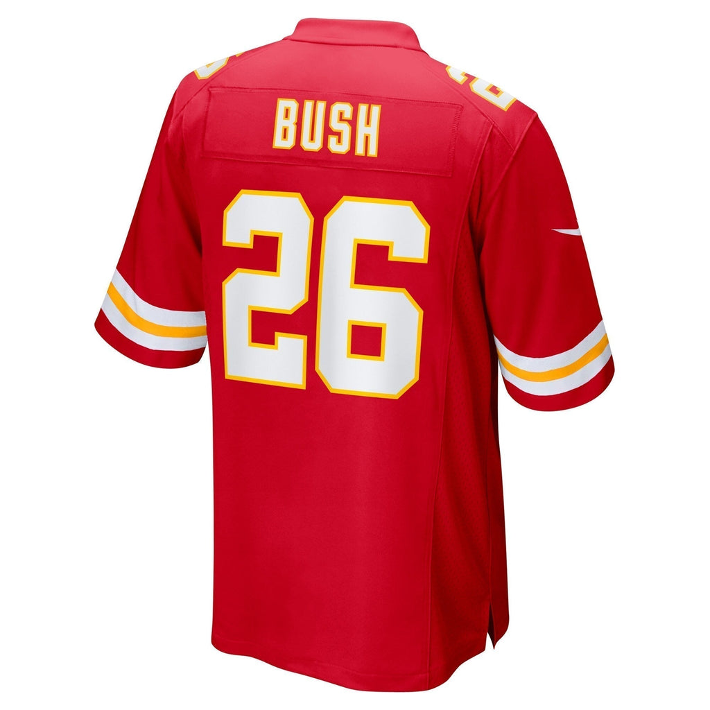 Deon Bush Kansas City Chiefs  Game   Jersey - Red