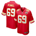 Mike Pennel Kansas City Chiefs   Game Jersey -  Red