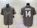 Men's Minnesota Vikings Sam Darnold Gray Team Game Jersey