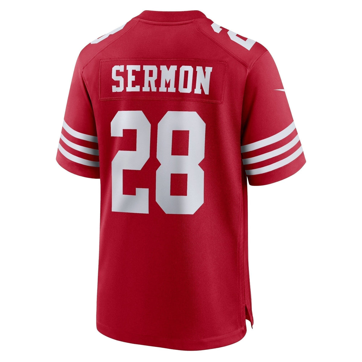 Trey Sermon San Francisco 49ers    Game Jersey - Scarlet