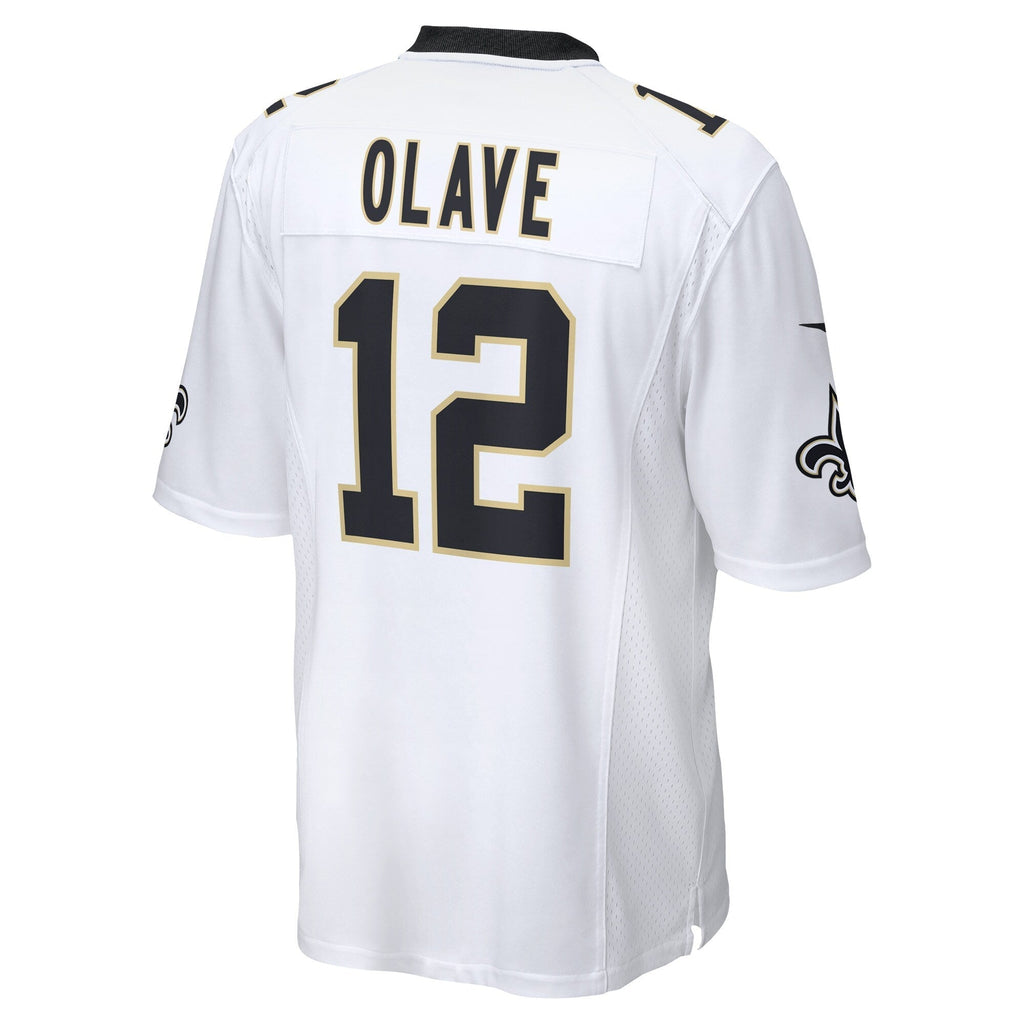 Chris Olave New Orleans Saints  Game   Jersey - White