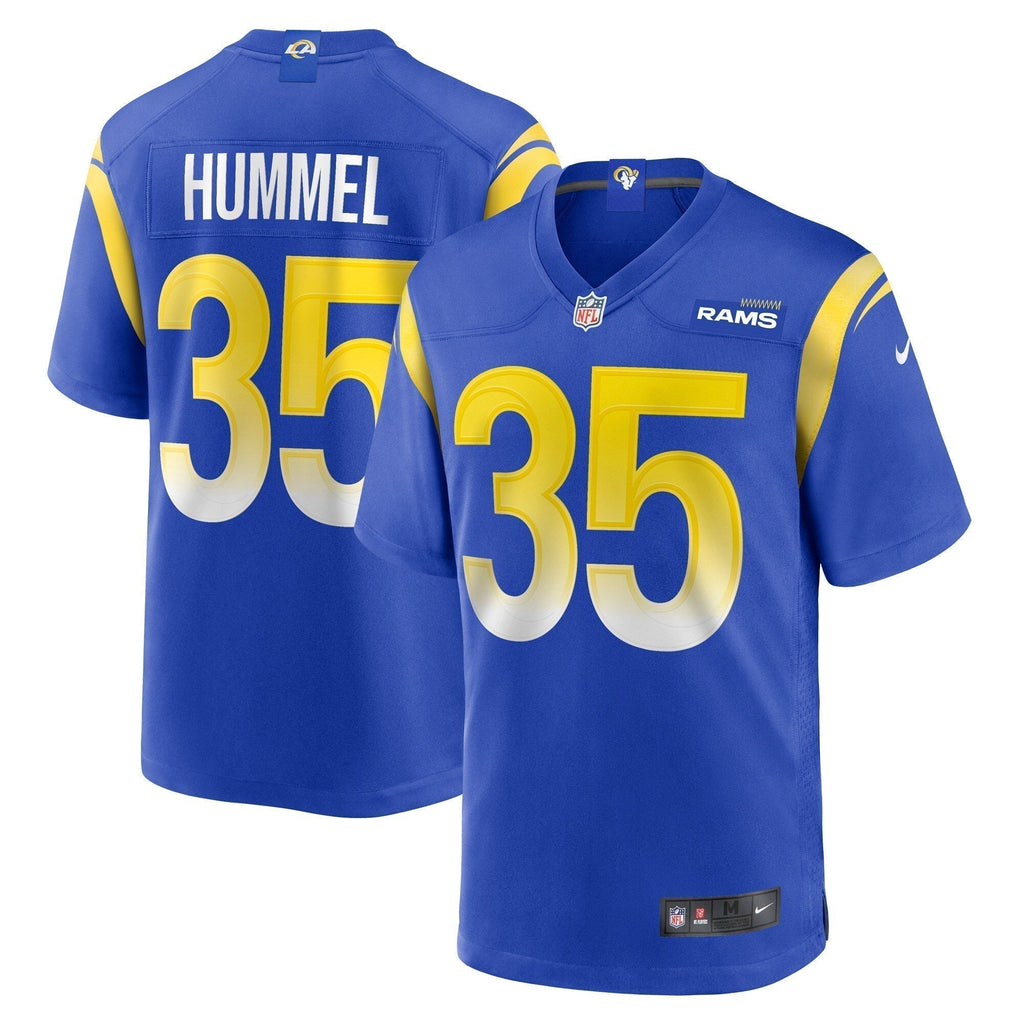 Jake Hummel Los Angeles Rams  Game   Jersey - Royal